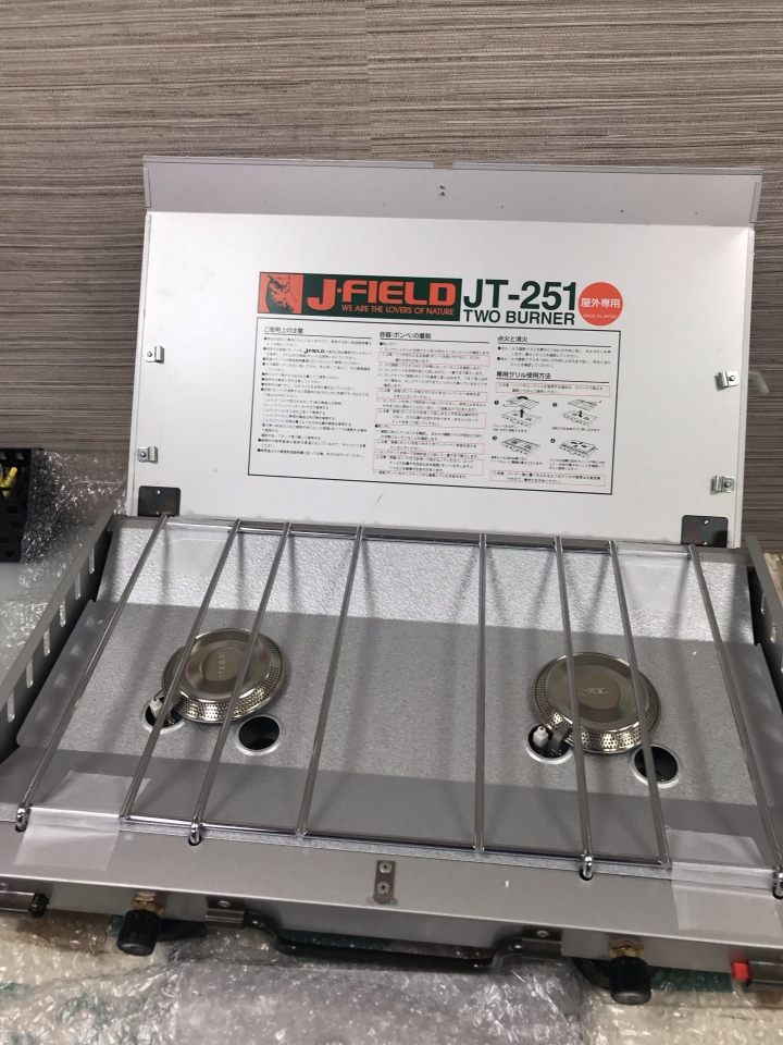 (開箱文)日本製露營用雙口爐(J-FIELD JT-251)