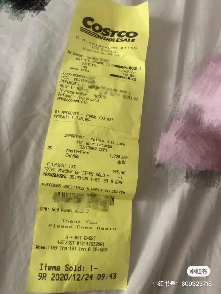網民在加拿大國外的Costco買到假iPhone 12pro max