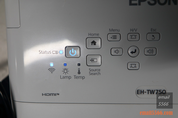 Epson EH-TW750 住商兩用投影機-高彩色、高亮度、高解析、大畫面