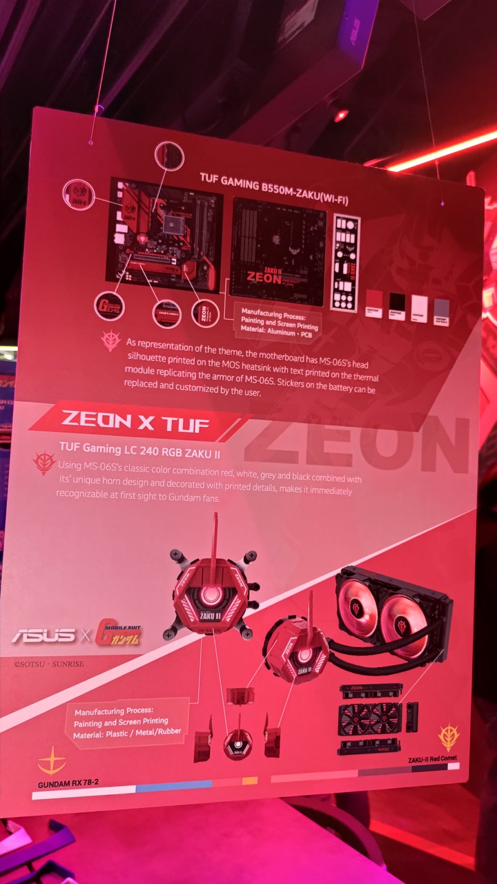 點我看大圖 ASUS × 鋼彈特展 宿命の出会い 活動分享!