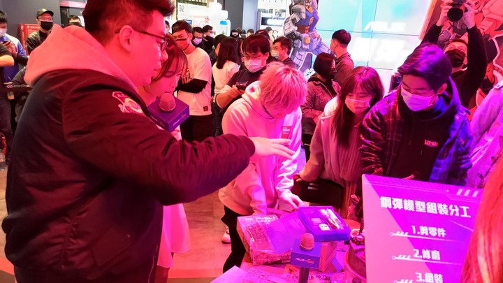 點我看大圖 ASUS × 鋼彈特展 宿命の出会い 活動分享!