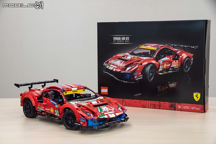 【開箱】樂高Lego最新Technic系列實拍,Ferrari 488 GTE/McLaren Senna GTR/Jeep Wrangler三車齊發!