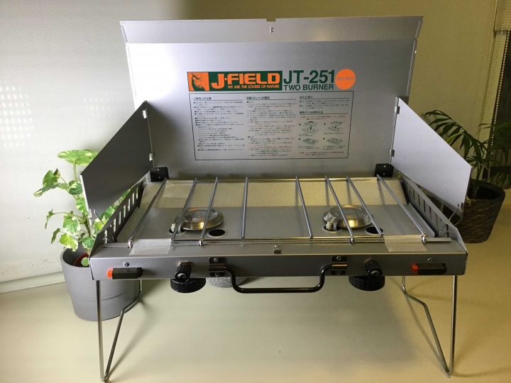 (開箱文)日本製露營用雙口爐(J-FIELD JT-251)