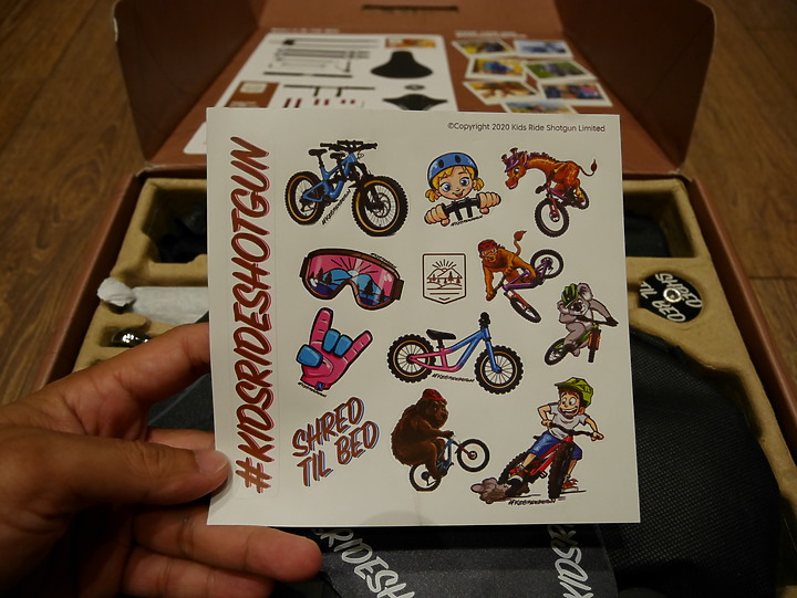 小屁孩單車座椅SHOTGUN 開箱文