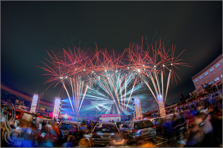 2021樹林興仁夜市．百萬跨年煙火