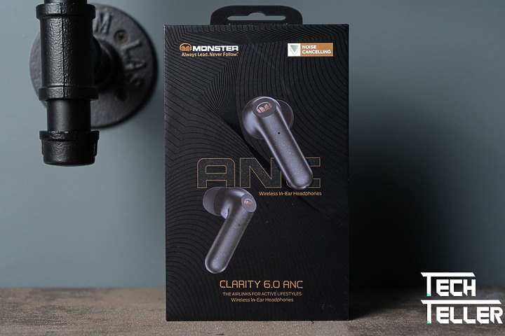 兼具質感及美式重低音,Hybrid ANC複合式主動降噪|Monster Clarity 6.0 ANC降噪真無線藍牙耳機