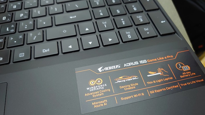 AORUS 15G 收到貨囉~ 效能驚奇啊!