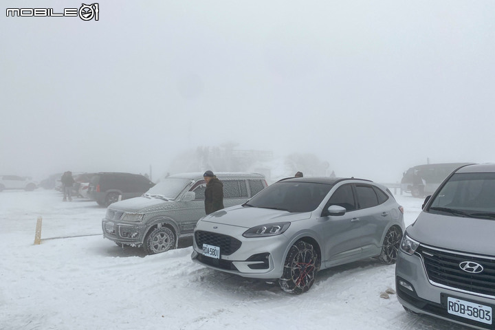 Ford Kuga EcoBoost250 ST-Line AWD直闖武嶺水晶宮,雪地試駕心得分享!