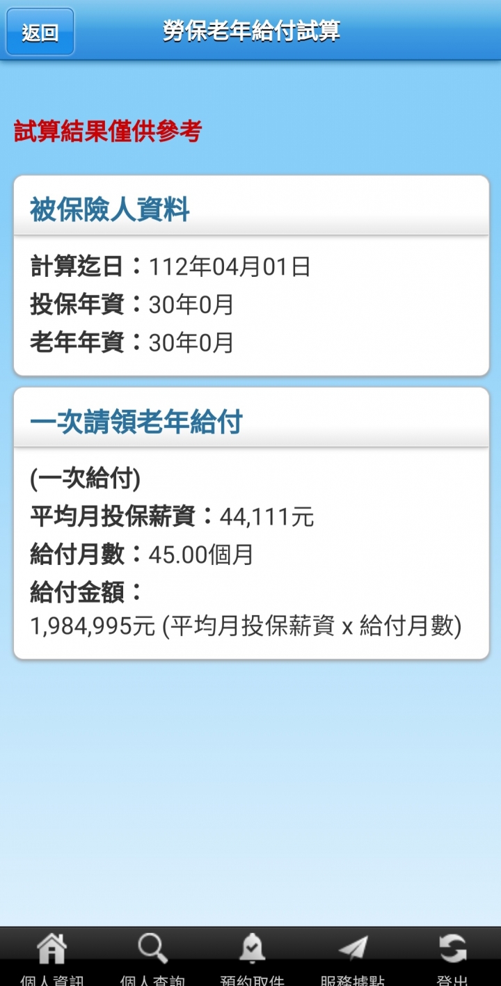 勞保老金給付試算，發現了一個可怕的事實