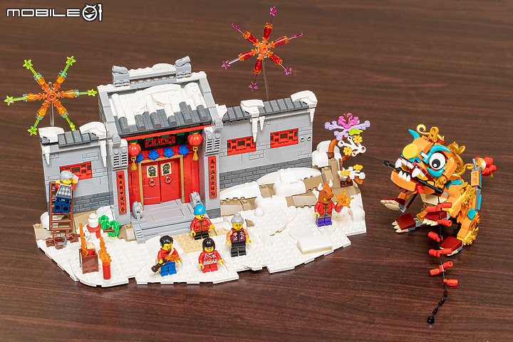 恭喜發財!樂高 LEGO「新春元宵燈會」、「年獸的故事」開箱報告