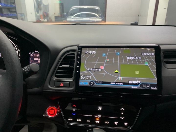 車友介紹的店家,果然不採雷! 剛交車就去裝安卓A34環景機【HR-V】