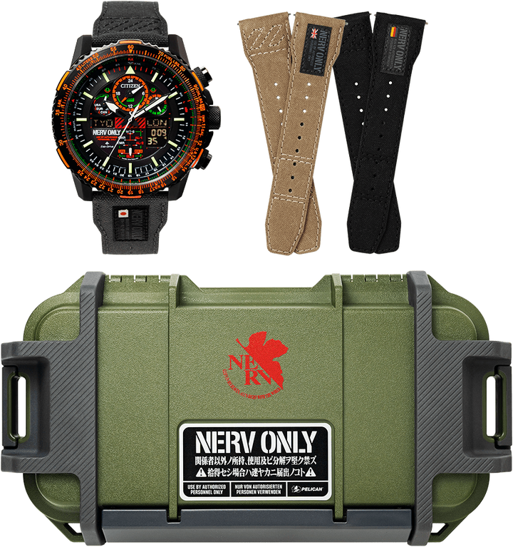 SONY x CITIZEN x 新世紀福音戰士  --  好帥的錶