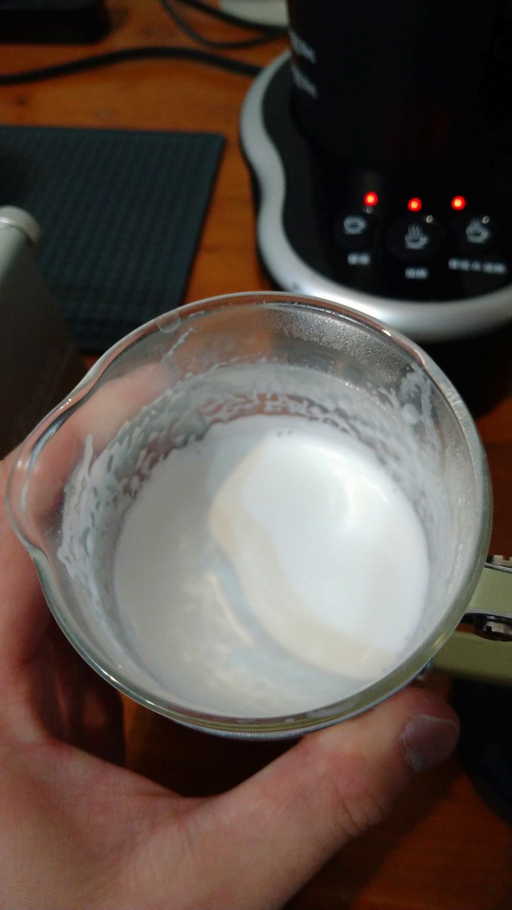 手磨 手壓 手打奶泡分享