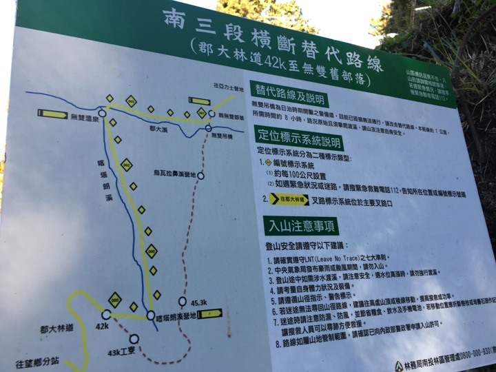 「坐車比爬山還累的百岳」-郡大山