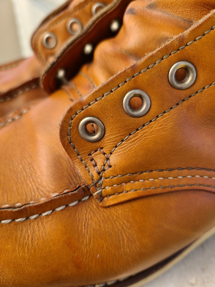 [分享] RED WING 9875 舊化分享 + 不專業保養