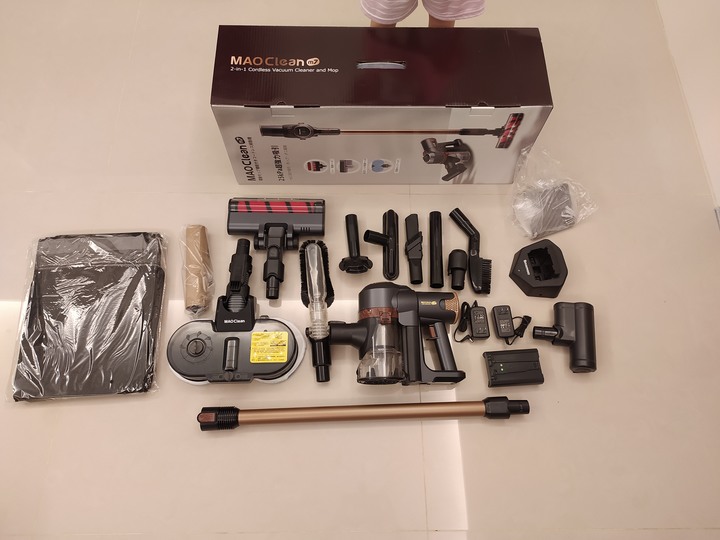 Bmxmao MAO Clean M7 吸+拖無線吸塵器 真的有省力