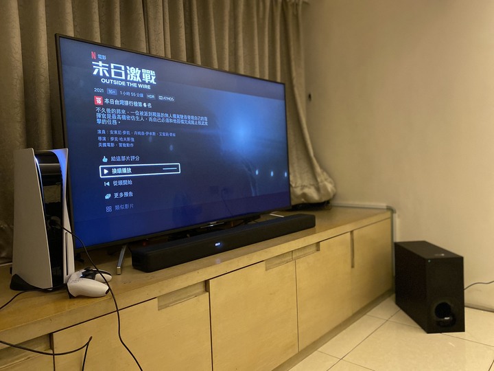 我的客廳完整了!! HT-G700+KD-55X8500F+PS5三開箱