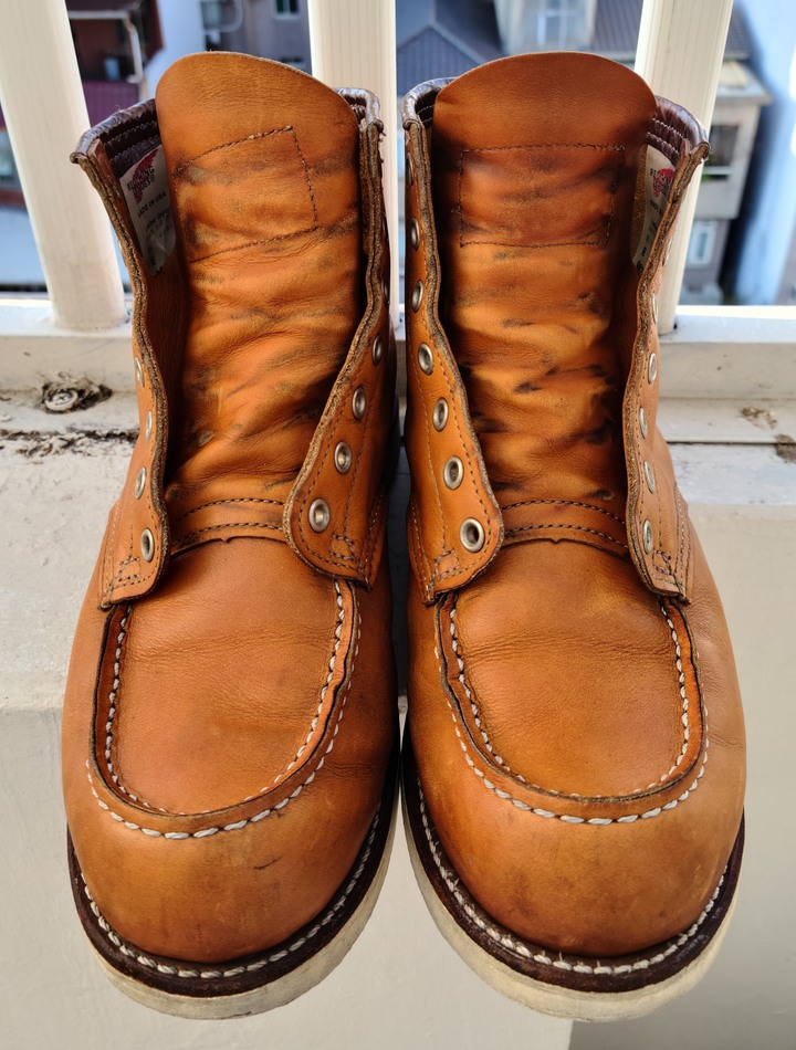 [分享] RED WING 9875 舊化分享 + 不專業保養