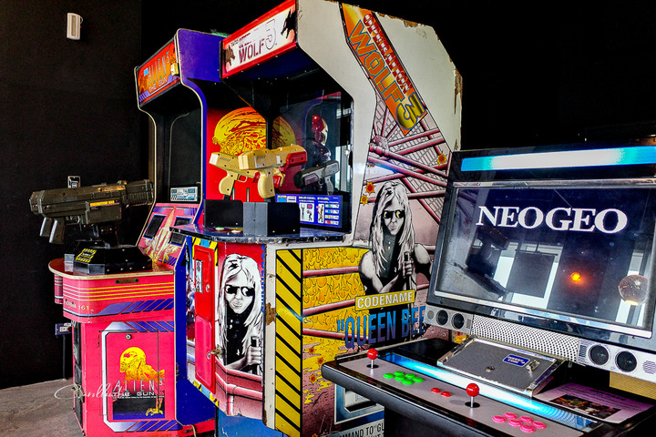 點我看大圖 《台北淡水》MEGABIT BISTRO電玩餐酒館 – 滿滿的遊戲機台,可以瘋一整天的好地方