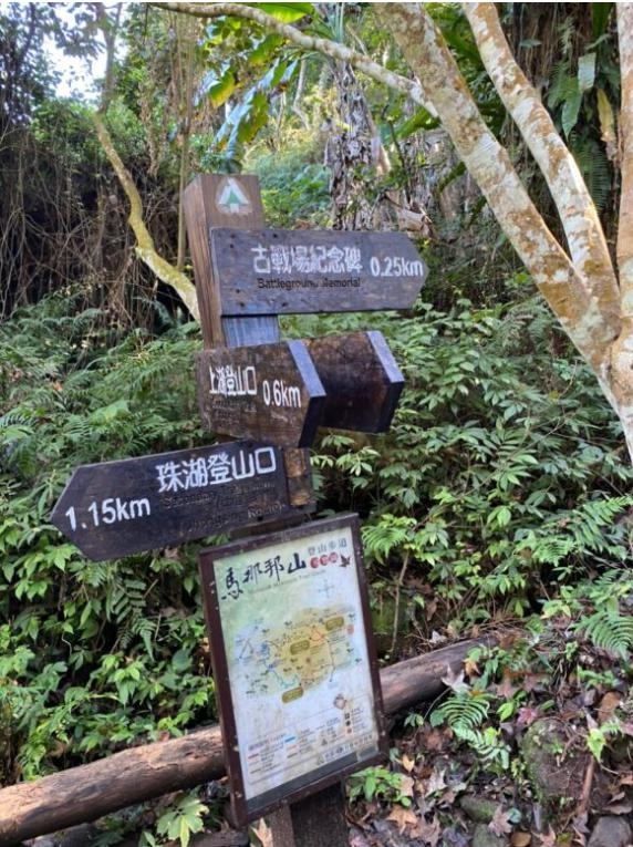 苗栗大湖|馬那邦山.賞楓推薦路線,三角點視野佳,眺望聖稜線