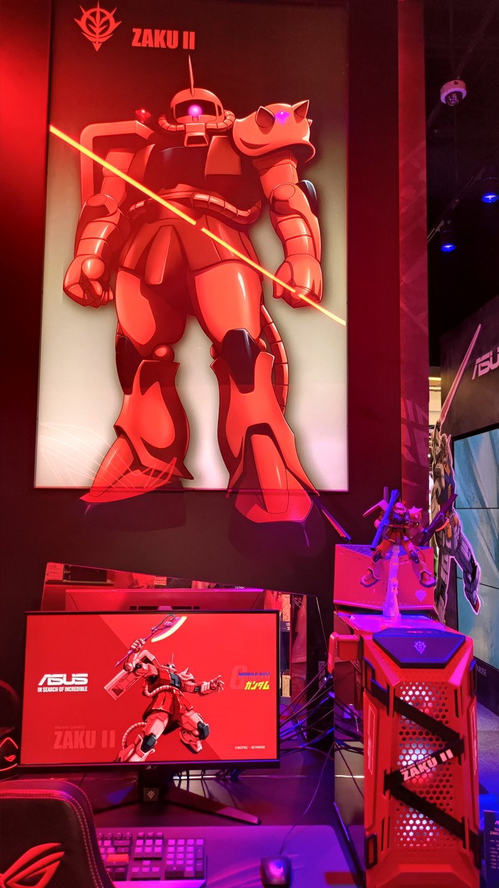 點我看大圖 ASUS × 鋼彈特展 宿命の出会い 活動分享!