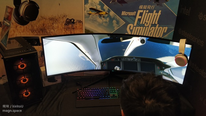 GAMFORCE 2020 電競嘉年華 體驗心得分享~ 羨慕朋友抽到的RTX 3060 Ti~