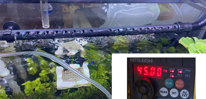 魚缸過濾圓桶變頻DIY - 使用變頻器+過濾圓桶