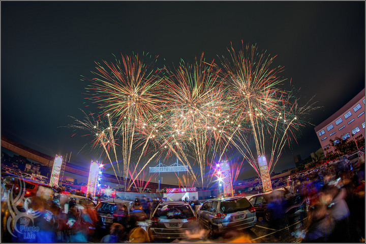 2021樹林興仁夜市．百萬跨年煙火