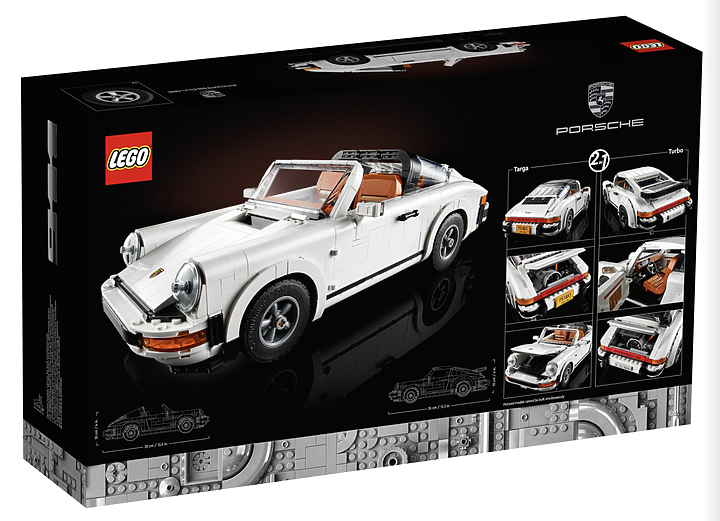 【911迷必敗】樂高Lego推出Porsche 911 Turbo/Targa,雙車型一次滿足!