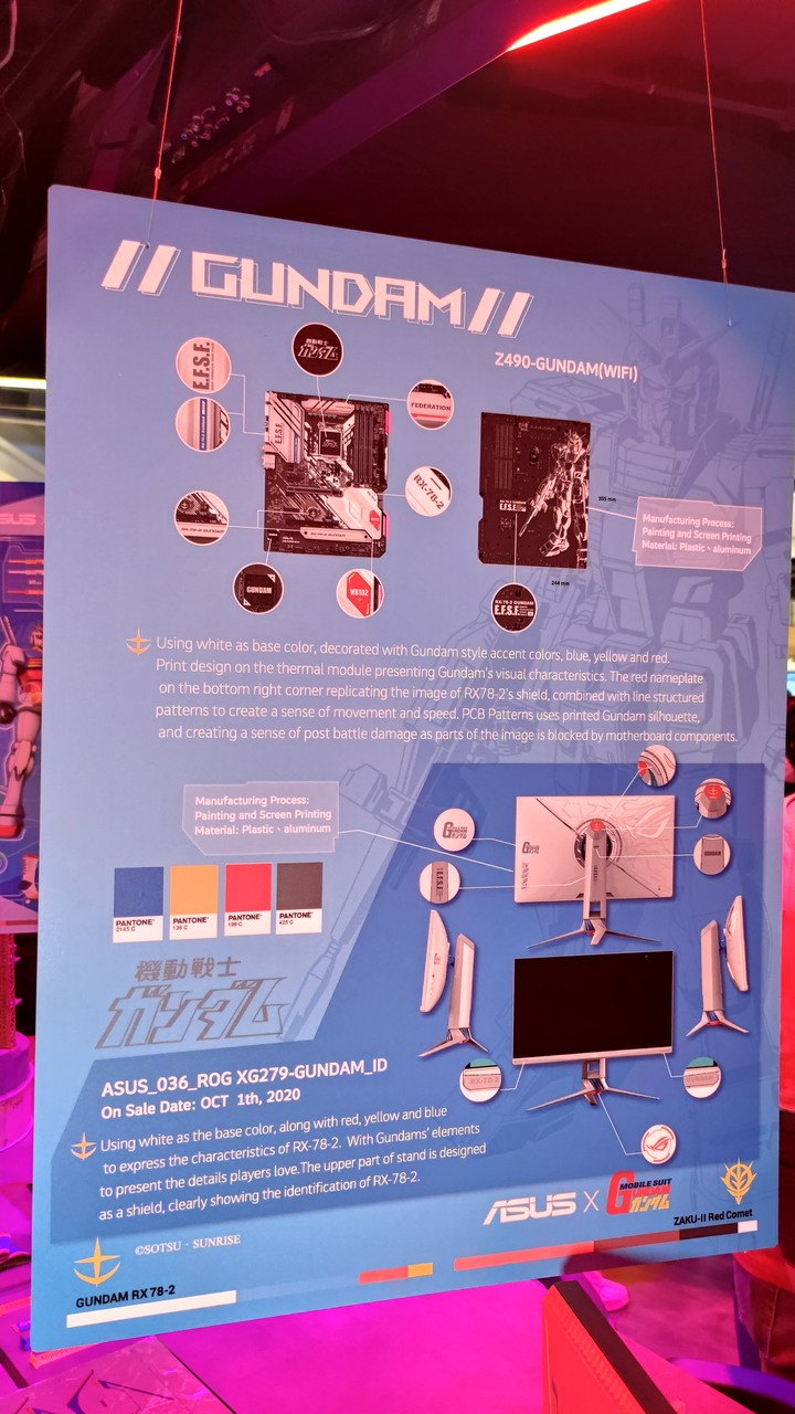 點我看大圖 ASUS × 鋼彈特展 宿命の出会い 活動分享!