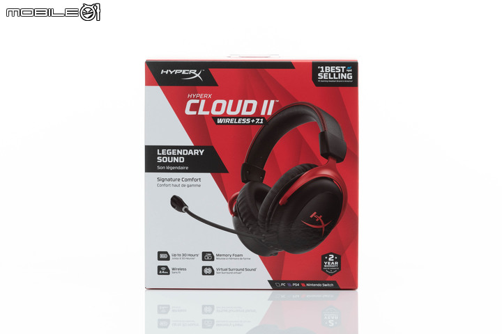 HyperX Cloud II Wireless 無線電競耳機試用 不受羈絆干擾的環繞沈浸感受