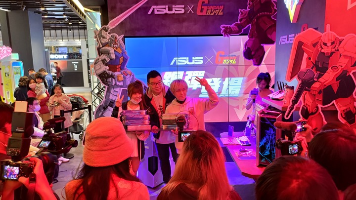 點我看大圖 ASUS × 鋼彈特展 宿命の出会い 活動分享!