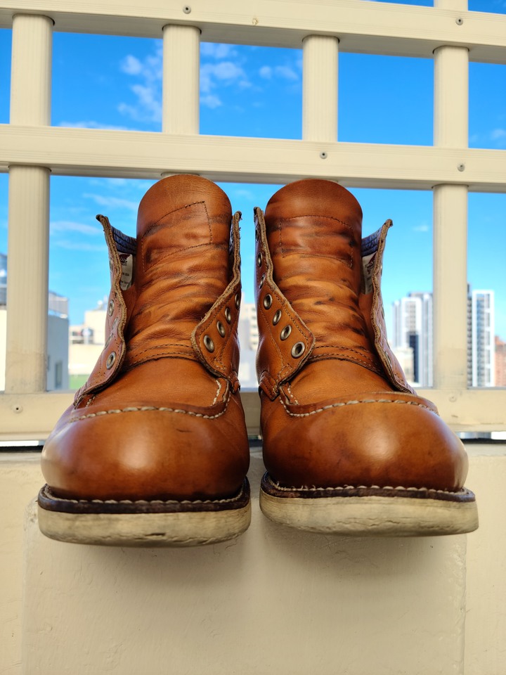 [分享] RED WING 9875 舊化分享 + 不專業保養
