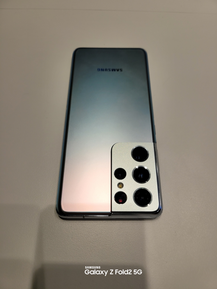 S21 Ultra 星魅銀 超美銀色實機拍攝
