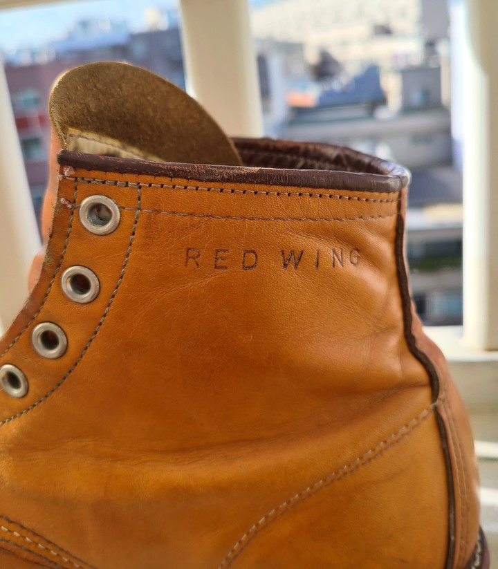[分享] RED WING 9875 舊化分享 + 不專業保養