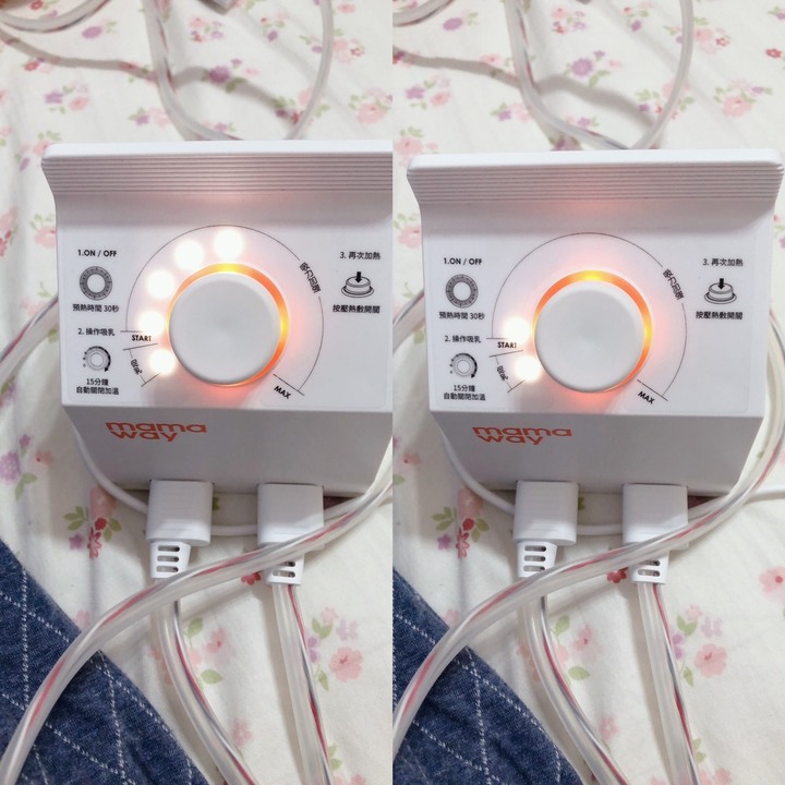 分享～媽媽餵遠紅外線電動熱敷吸乳器