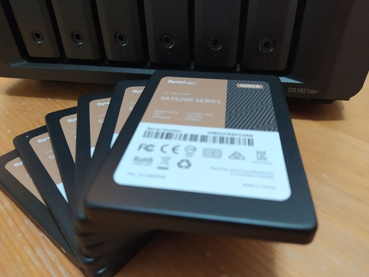 點我看大圖 Synology DS1621xs+ NAS All-Flash 實測