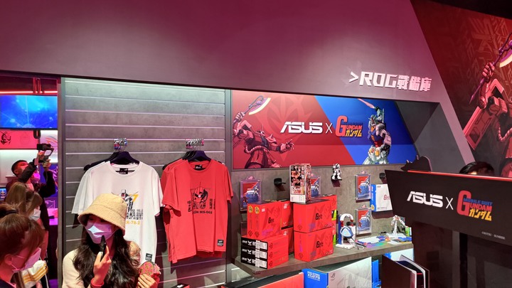 點我看大圖 ASUS × 鋼彈特展 宿命の出会い 活動分享!