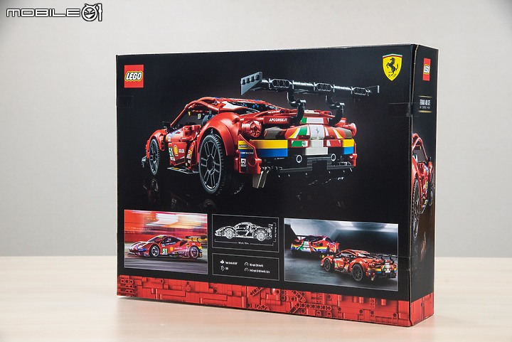 【開箱】樂高Lego最新Technic系列實拍,Ferrari 488 GTE/McLaren Senna GTR/Jeep Wrangler三車齊發!