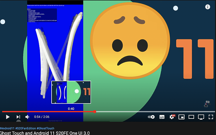Samsung S20 FE 之小評測 (含觸控問題詳細說明)