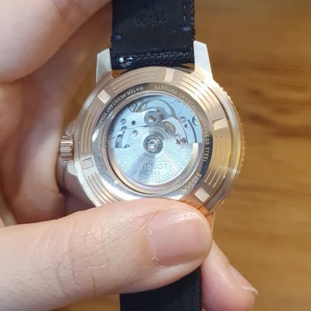 蘋果咬一口，最愛還是天梭海星超美藍金！！！