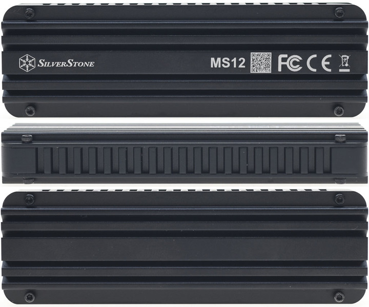 採用新款晶片的SilverStone MS12 USB3.2 Gen2x2 NVMe外接盒簡測