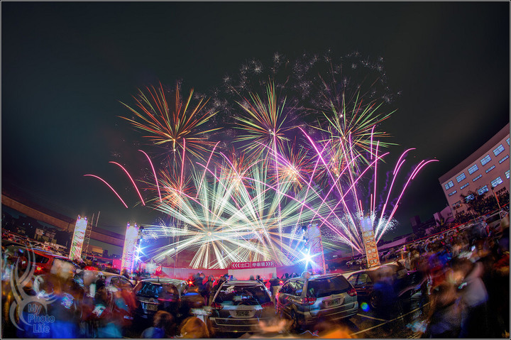 2021樹林興仁夜市．百萬跨年煙火