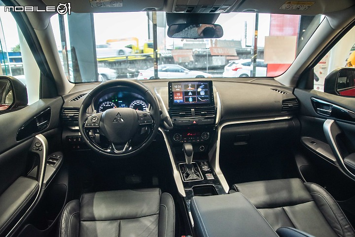【賞車實拍】小改款Mitsubishi Eclipse Cross外型更帥氣,升級9吋螢幕、電熱座椅等配備!