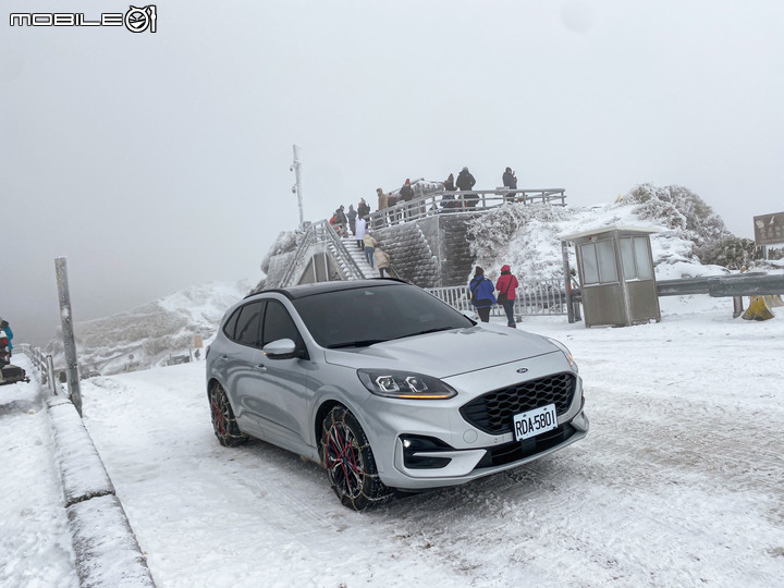 Ford Kuga EcoBoost250 ST-Line AWD直闖武嶺水晶宮,雪地試駕心得分享!
