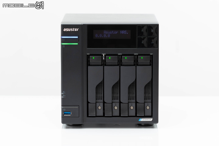 ASUSTOR Lockerstor 4 AS6604T NAS 開箱實測 不僅儲存備份更多創意應用