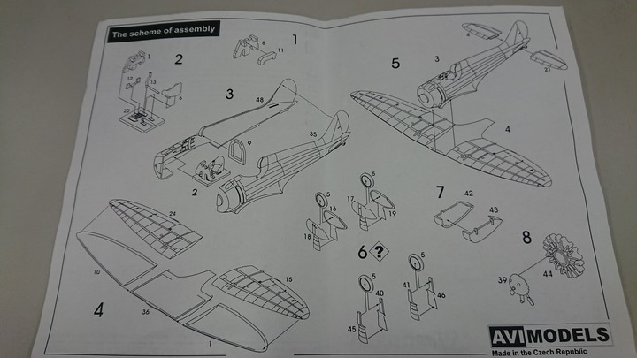 [開箱]少見之AVI Models系列之日本九六式艦上戰鬥機1號、2號2型前期型