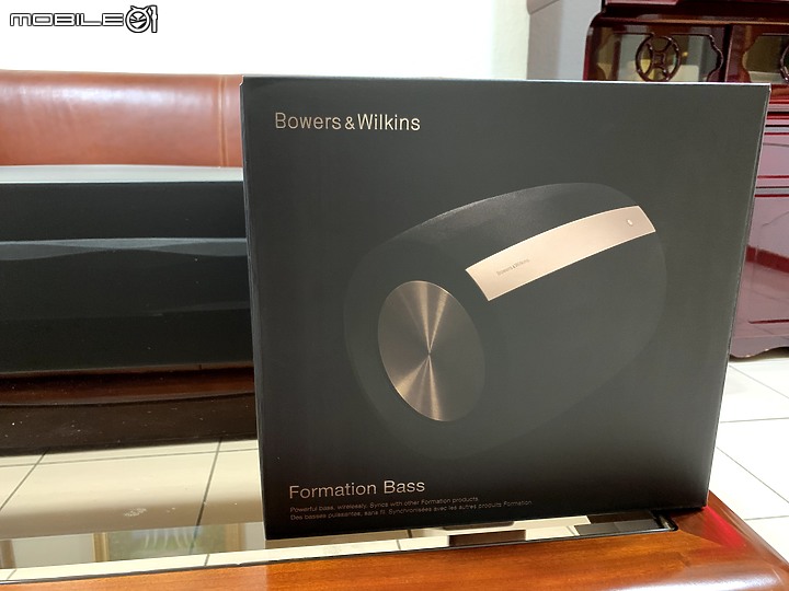 [簡易開箱] 英國 B&W Bowers & Wilkins Formation Bar 無線Soundbar + BASS 無線重低音喇叭 + Formation Flex