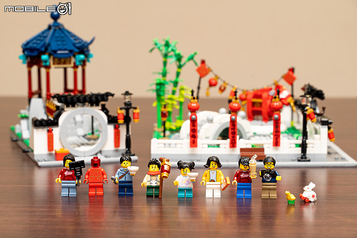 恭喜發財!樂高 LEGO「新春元宵燈會」、「年獸的故事」開箱報告