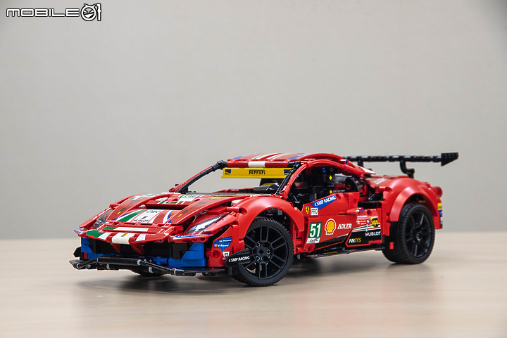 【開箱】樂高Lego最新Technic系列實拍,Ferrari 488 GTE/McLaren Senna GTR/Jeep Wrangler三車齊發!